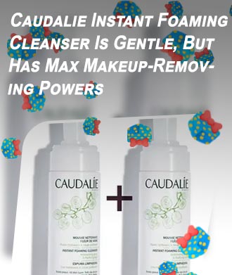 Caudalie foaming cleanser