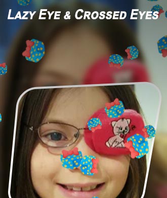 Eye patch for lazy eye