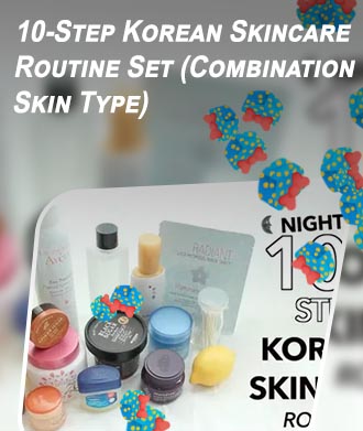 Korean 10 step skin care kit