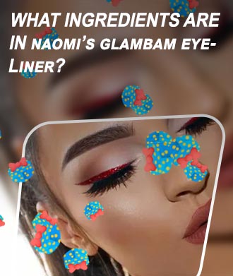 Red eyeliner